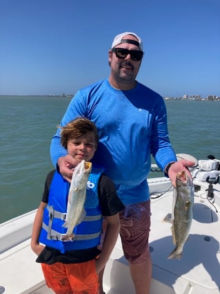 Speckled Trout Fishing in South Padre Island, Texas