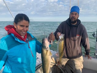 Walleye Fishing in Ashtabula, Ohio