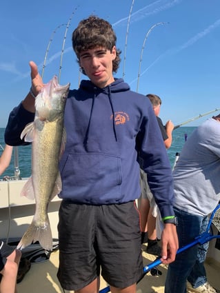 Walleye Fishing in Ashtabula, Ohio