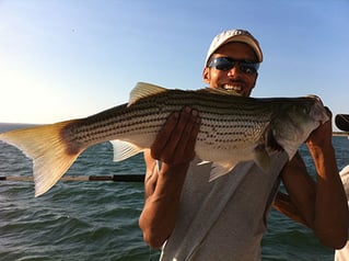 Lake Buchanan Striper Fishing Trip