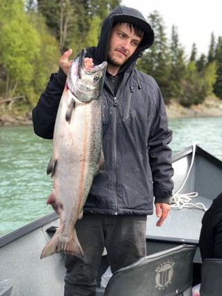 Kenai River King Salmon Fishing Trip