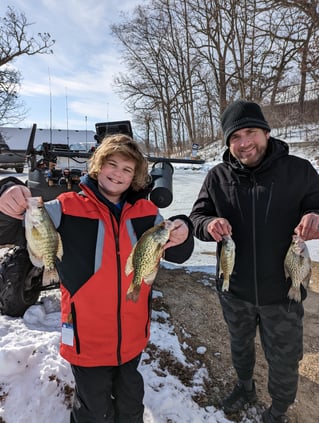 Fox Chain O' Lakes Ice Fishing