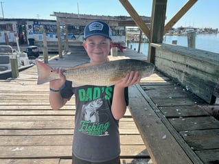 Redfish Fishing in Galveston, Texas