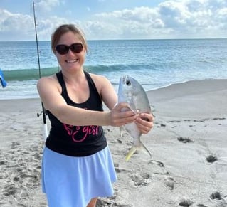 Fishin' Girl Cathy Sanders Surf Fishing Guide