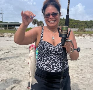 Fishin' Girl Cathy Sanders Surf Fishing Guide