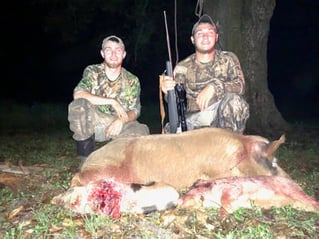 Hog Hunting in Samson, Alabama