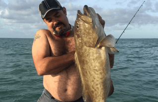 Gag Grouper Fishing in Key Biscayne, Florida