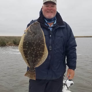 Flounder Fishing in Cypremort Point, Louisiana