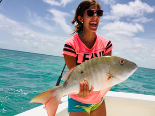 Mutton Snapper Fishing in Key Largo, Florida