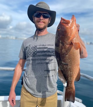 Red Grouper Fishing in Fort Lauderdale, Florida