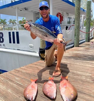 Blackfin Tuna, Mutton Snapper Fishing in Fort Lauderdale, Florida