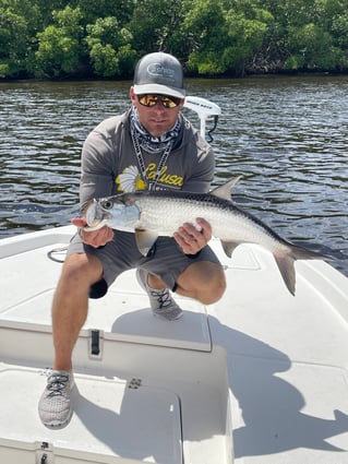 Tarpon Fishing in Fort Myers Beach, Florida