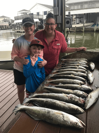 Speckled Trout Fishing in Galveston, Texas