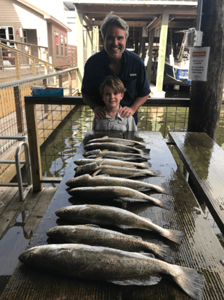 Speckled Trout Fishing in Galveston, Texas