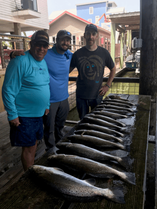 Speckled Trout Fishing in Galveston, Texas