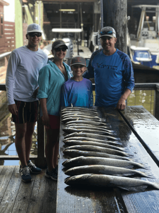 Speckled Trout Fishing in Galveston, Texas