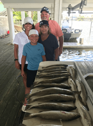 Speckled Trout Fishing in Galveston, Texas