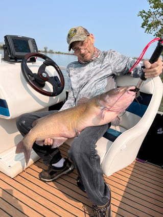 Blue Catfish Fishing in Lakeside Marblehead, Ohio