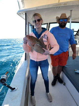 Red Grouper Fishing in Clearwater, Florida