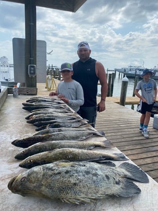 Speckled Trout, Tripletail Fishing in Dauphin Island, Alabama