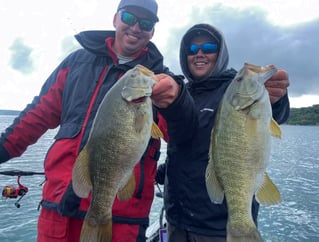 Traverse city smallmouth bass trip