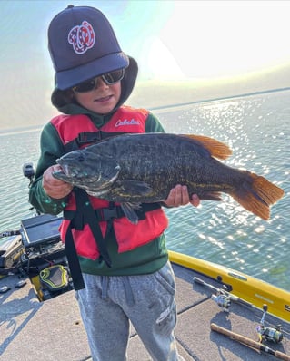 Traverse city smallmouth bass trip