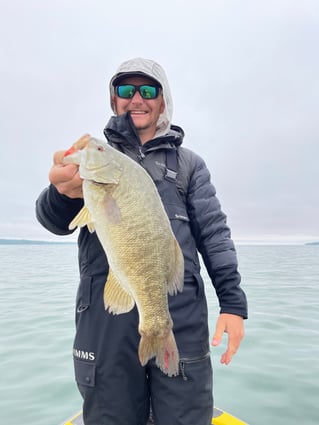 Traverse city smallmouth bass trip