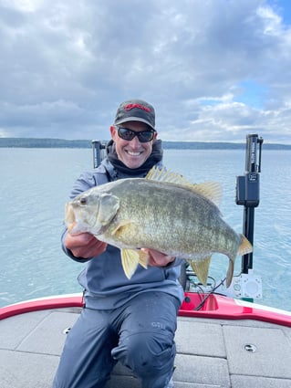 Traverse city smallmouth bass trip