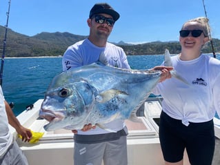 African Pompano Fishing in Puerto Vallarta, Mexico