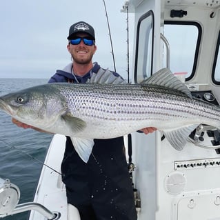 Trophy Striped Bass - Inshore Fishing Charter