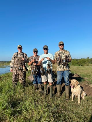 Early Season Texas Teal Hunt