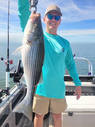 Striped Bass Fishing in Dadeville, Alabama