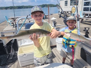 Striped Bass Fishing in Dadeville, Alabama