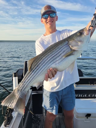 Striped Bass Fishing in Dadeville, Alabama