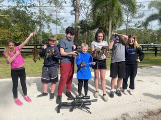 Iguana Hunting in West Palm Beach, Florida