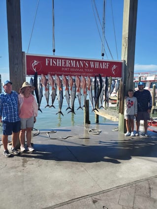 False Albacore, Kingfish, Mahi Mahi, Red Snapper Fishing in Port Aransas, Texas