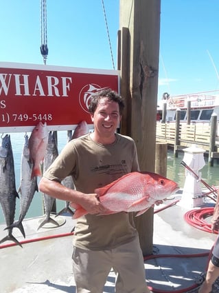 Kingfish, Red Snapper Fishing in Port Aransas, Texas