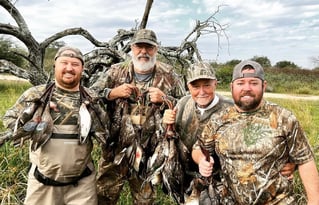 Two Texas water fowl outfitters