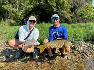 Carp Fishing in Aquilla, Texas