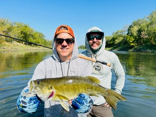 Largemouth Bass Fishing in Aquilla, Texas