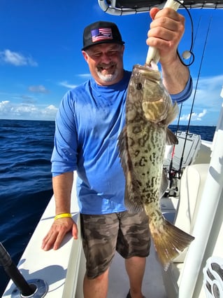 Gag Grouper Fishing in Panama City Beach, Florida