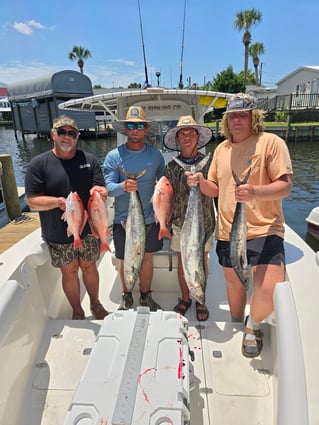 Kingfish, Red Snapper Fishing in Panama City Beach, Florida