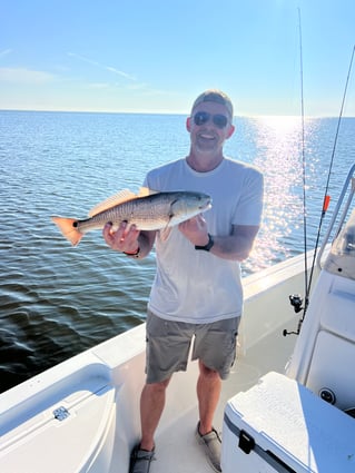 Redfish Fishing in Bay St. Louis, Mississippi