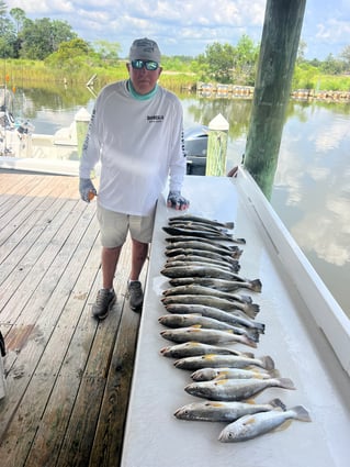 Speckled Trout Fishing in Bay St. Louis, Mississippi