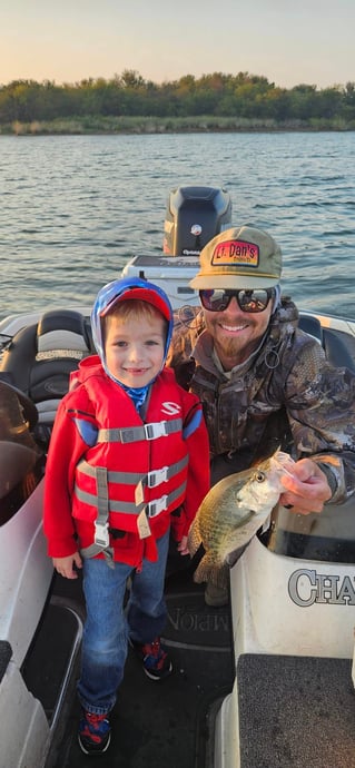 Crappie Fishing in Sanger, Texas