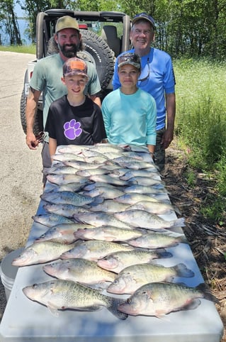 Lake Ray Roberts Guided Crappie Trip