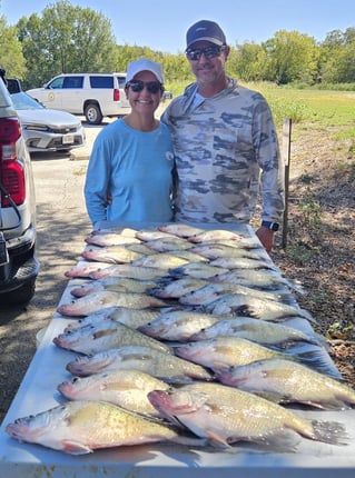 Crappie Fishing in Sanger, Texas