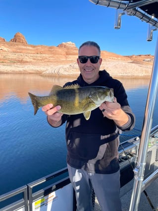 Largemouth Bass Fishing in Supai, Arizona