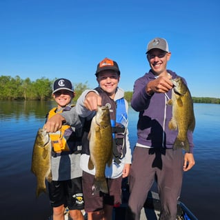 Walleye or Smallmouth Bass - Half Day Trip