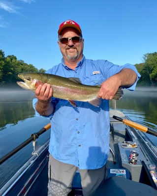 Rainbow Trout Fishing in Eureka Springs, Arkansas